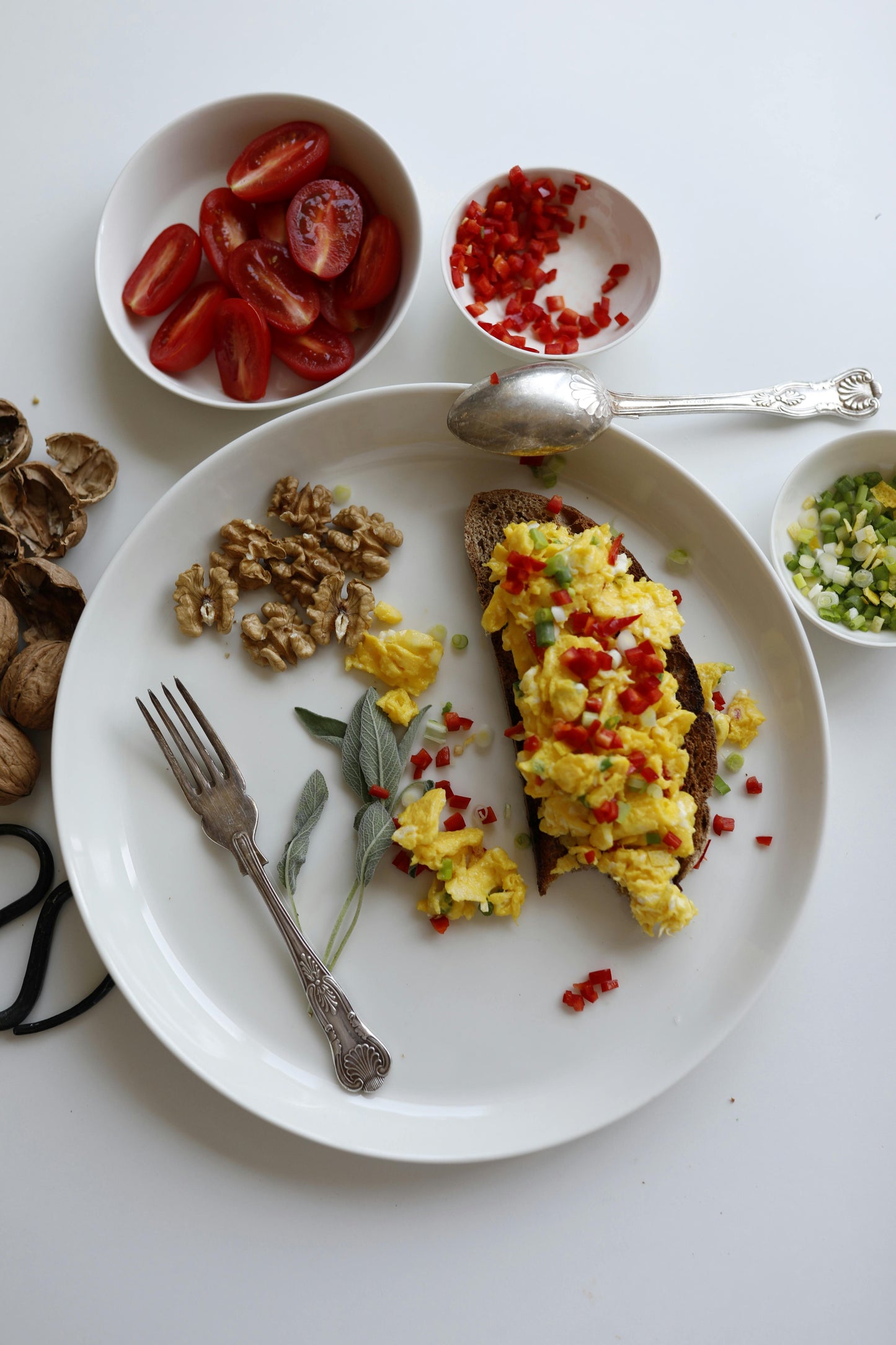 Huevos Revueltos Cremosos